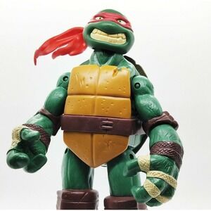2013 Playmates 10.5" Teenage Mutant Ninja Turtles Battle Shell Raphael Figure